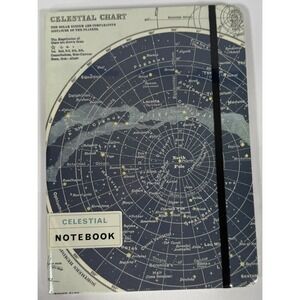 Cavallini Papers Celestial Notebook 6x8 Blue Vintage Star Chart Journal